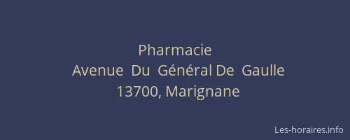 Pharmacie