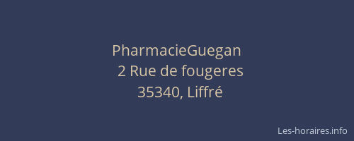 PharmacieGuegan