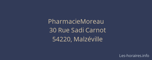 PharmacieMoreau