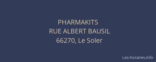 PHARMAKITS