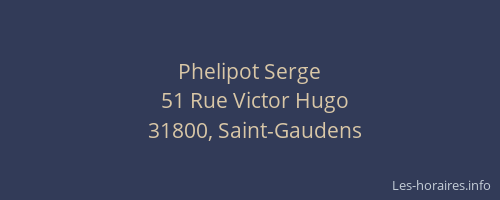 Phelipot Serge