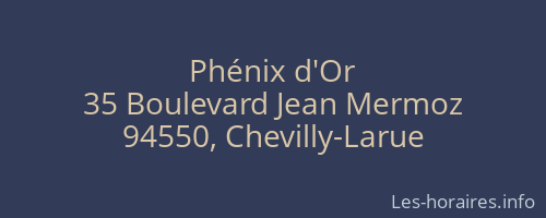 Phénix d'Or