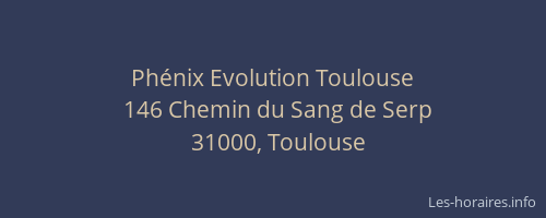 Phénix Evolution Toulouse