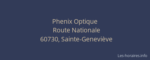 Phenix Optique