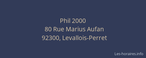 Phil 2000
