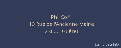 Phil Coif