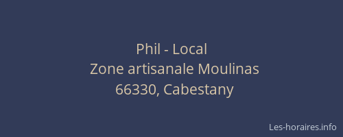 Phil - Local