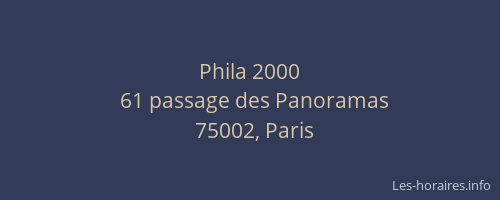 Phila 2000
