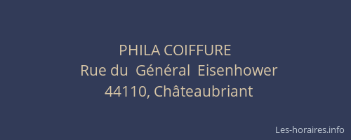 PHILA COIFFURE