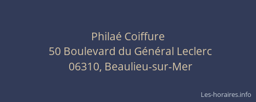 Philaé Coiffure