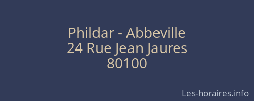 Phildar - Abbeville