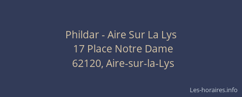 Phildar - Aire Sur La Lys
