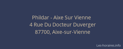 Phildar - Aixe Sur Vienne