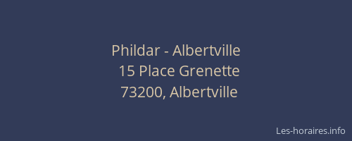 Phildar - Albertville