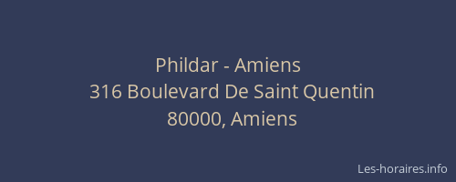Phildar - Amiens