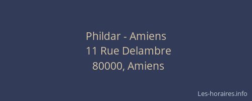 Phildar - Amiens