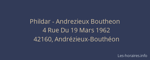 Phildar - Andrezieux Boutheon