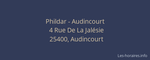 Phildar - Audincourt