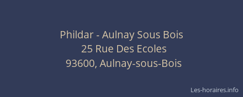 Phildar - Aulnay Sous Bois