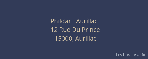 Phildar - Aurillac