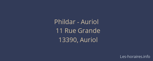 Phildar - Auriol