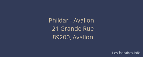 Phildar - Avallon