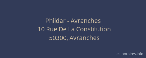 Phildar - Avranches