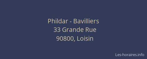 Phildar - Bavilliers