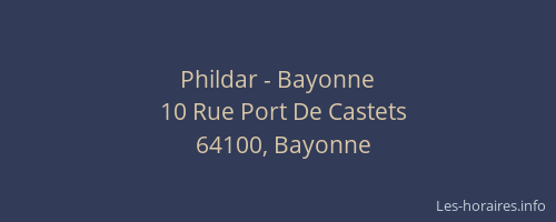 Phildar - Bayonne
