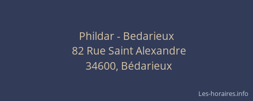 Phildar - Bedarieux