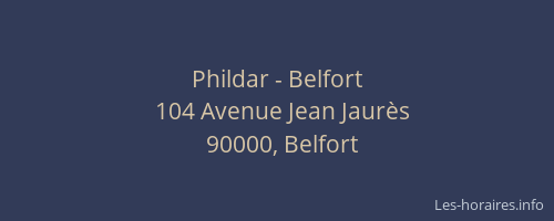 Phildar - Belfort