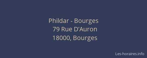 Phildar - Bourges