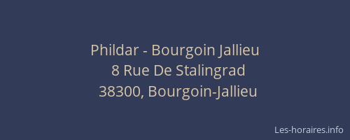 Phildar - Bourgoin Jallieu