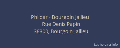 Phildar - Bourgoin Jallieu