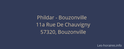 Phildar - Bouzonville