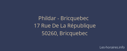 Phildar - Bricquebec