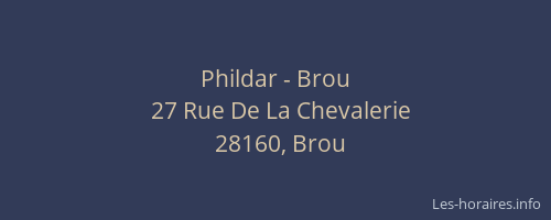 Phildar - Brou