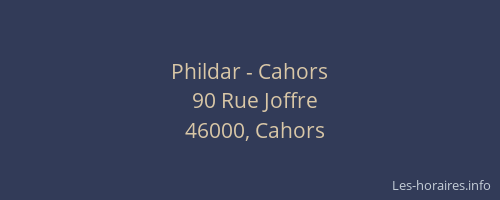 Phildar - Cahors