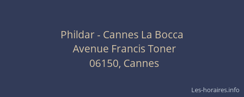 Phildar - Cannes La Bocca