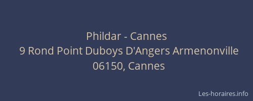 Phildar - Cannes