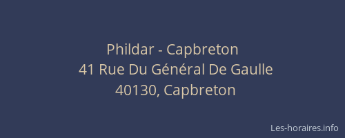 Phildar - Capbreton