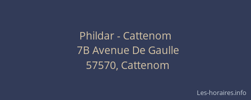 Phildar - Cattenom