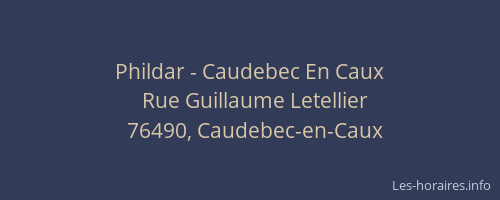 Phildar - Caudebec En Caux