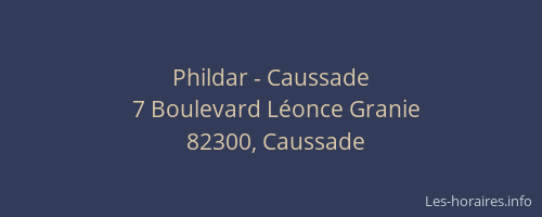 Phildar - Caussade