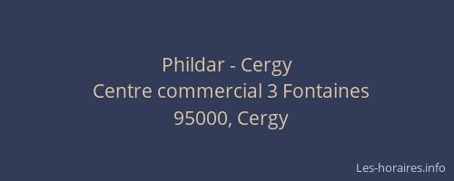 Phildar - Cergy