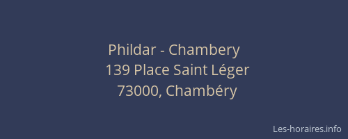 Phildar - Chambery