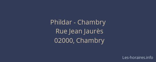 Phildar - Chambry