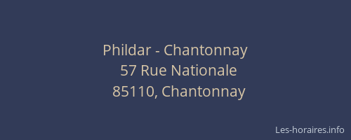 Phildar - Chantonnay