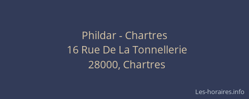 Phildar - Chartres