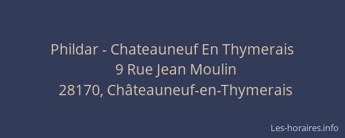 Phildar - Chateauneuf En Thymerais